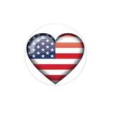 emoji USA Heart Flag